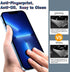 QHOHQ 3 Pack Screen Protector for iPhone 13 Pro Max 6.7" - Ultra HD, 9H Hardness, Scratch Resistant, Easy Install, Case