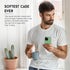 EMF Protection Liquid Silicone Shungite Case for iPhones - 5G Shield Reduction, Lightweight Protective Cover (Green, 13)