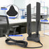 Eightwood 7 6GHz 5GHz 2.4GHz 7 WiFi Antenna Tri-Band RP-SMA Antenna with Magnetic Base for PC Desktop Computer Gaming