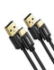 UGREEN 2-Pack 6.6ft USB C Cable, Braided 3A Fast Charge, USB A to Type C, Compatible with iPhone 15, Samsung Galaxy, LG