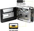 Wendry Cassette mp3 Cassette MP3 7/8 Converter, Portable Tape to Converter USB Flash Drive Capture Audio Music Player