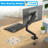 Non VESA Monitor Mount Adapter, 75x75 mm VESA Adaptor for 17, 19, 22 inch Flat Panel Monitors, Load Capacity 5-11lbs