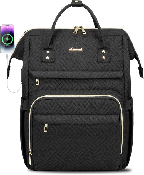 LOVEVOOK Laptop Backpack for Women,15.6 Inch Professional Womens Travel Backpack Purse Computer