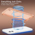 UEEBAI 11 6.1 inch, Magnetic Case for iPhone Cute Plating Love Hearts Pattern Case Compatible with MagSafe Charger Soft