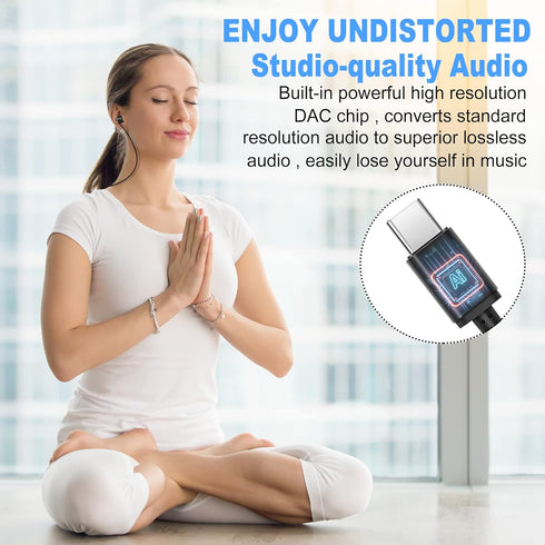 Samsung S22 USB C Headphones, Wired Type C Earbuds with Microphone, Noise-Isolating for Galaxy S21 FE, A53, Flip 4,