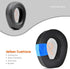 Cooling Gel Earpads Replacement Cover for JBL Quantum ONE/Q ONE/Q1 Gaming Headphones, High-Density Noise Isolation Foam