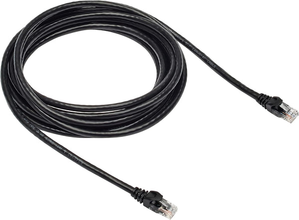 Amazon Basics RJ45 Cat 6 Ethernet Patch Internet Network Cable, 10Gbps High-Speed,