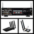 Dual Band PC WiFi Antenna 2.4Ghz/5.8Ghz 5dBi RP-SMA Male Connector, Bluetooth WiFi Antenna for Desktop PC - 2 Pack