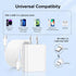 2 in 1 Charger Cable for Apple Watch and iPhone with USB C Block Wall Charger - Compatible with iPhone 14 13 12/Pad