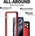 BEASTEK Waterproof Case for Apple iPhone 11 Pro Max, NRE Series Shockproof Underwater IP68 Case with Screen Protector