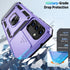 Military Grade Drop Protection Case for Samsung Galaxy A14 5G, with Slide Lens Cover, HD Screen Protector, Magnetic