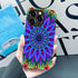 SEized Case for iPhone 14 Pro Max, Tie Dye Floral Mandala Durable Protection for Girl Women Boy Men