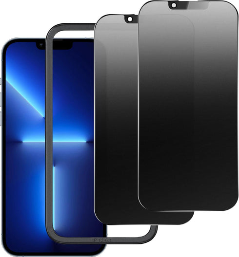 Matte Privacy Screen Protector for iPhone 14/iPhone 13 Pro/13: Anti-Glare, Anti-Spy Tempered Glass Film