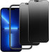 Matte Privacy Screen Protector for iPhone 14/iPhone 13 Pro/13: Anti-Glare, Anti-Spy Tempered Glass Film