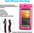 Waterproof Phone Case and Lanyard, Excellent Protection, Floats in Water - Pink