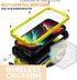 FunnyWin 15 15 FW Compatible with iPhone Metal Case with Slide Camera Cover Built in Screen Protector Full Body Hybrid
