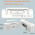 WISCENT Cassette Cassettes/USB Mic,Cassette MP3 Player Boombox, Portable AM/FM Radio Stereo with Bluetooth, USB, Dual