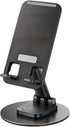 Lusosh Cell Phone Stand, Adjustable Phone Holder 360 Rotation Fully Foldable Desktop Dock