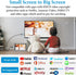 HDMI Cable for iPhone to TV, Lightning to HDMI Adapter Compatible with iPhone 14, 13, 12, 11, 1080P HD Display