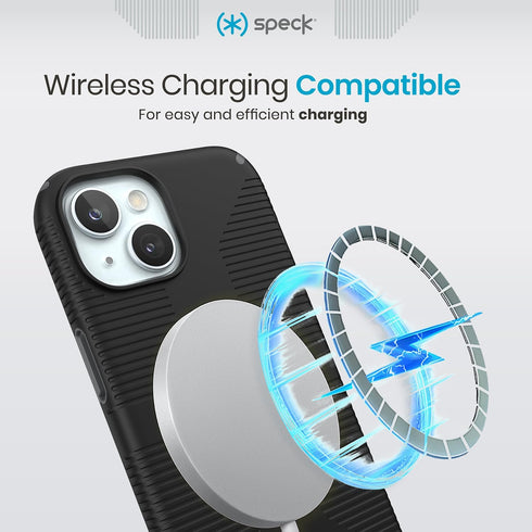 Speck 15 15 14 13 6.1 Inch iPhone Case - Built for MagSafe, Drop Protection Grip for iPhone iPhone & iPhone - Scratch