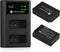 FirstPower Dual USB Charger & 2-Pack LP-E17 Battery for Canon EOS RP, Rebel T6i, T7i, T8i, SL2, SL3