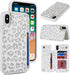 iCoverCase iPhone Xs Max Wallet Case with Card Holder, RFID Blocking PU Leather Protective Case for 6.5 Inch iPhone Xs