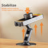 360° Rotating Phone Stand for Desk, Portable & Foldable Holder, Adjustable Angle & Height for iPhone, iPad, Tablet -