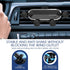 Teybouk 360 Car Phone Holder, Air Vent Cell Phone Holder, Degrees Adjustable Noise-free Navigation Mount, Universal