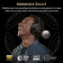 Hybrid Active Noise Cancelling Headphones with Microphone, HiFi Stereo Over-Ear Headphones, Deep Bass