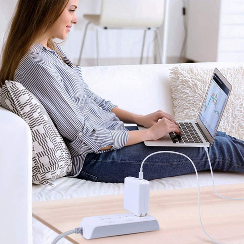 Mac Book Pro Charger - 118W USB C Fast Charger for MacBook Pro, Air, iPad Pro, Samsung Galaxy, 6.6ft Cable