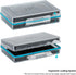 18650 6 18650 JJC Battery Case, Shockproof & Water-resistant Battery Storage Holder for x Battery, PC Shell Easy