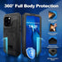 Mitywah iPhone 14 Pro Max Waterproof Case, Heavy Duty Metal with Built-in Screen Protector, Military Grade Drop