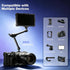 EMART 10inch Articulating Magic Arm Camera Mount with Super Clamp, Friction Power Adjustable Camera Mounts & Clamps