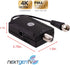 GE 42178 Indoor HD Digital TV Antenna Amplifier, Low Noise Antenna Signal Booster, Clears Up Pixelated Low-Strength