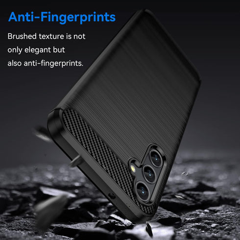 Upgraded Shock-Absorbing Flexible TPU Case for Galaxy A14 5G, Anti-fall Protection, Black