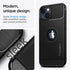 Spigen Rugged Armor Case for iPhone 13 (2021), Matte Black