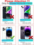 SunStory iPhone 14 Pro Case with HD Screen Protector & Slide Camera Cover & Kickstand, Military-Grade Case