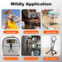 COMAN DP58 Magnetic Phone Tripod, Aluminum MagSafe Tripod Stand with Carabiner, Mini Portable Travel Pocket Tripods