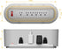 D-Line Cable Management Box, Power Strip Holder, Floor Outlet Hider, Desk Cord Organizer, Cover TV Wires, Wire Storage, Extension Hiders, Concealer for Office Cords, Baby Proof Cables - Small, White