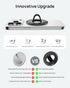 SODI 17/16/15/14/13/12 Magnetic Ring for Phone, Detachable Finger Strap Magnetic Phone Grip, Strong Magnet Phone Ring