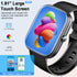 Smart Watch for Men Women, 2024 HD 1.91" Smartwatch Fitness Activity Tracker, 110+ Sports, IP68 Waterproof, Heart Rate