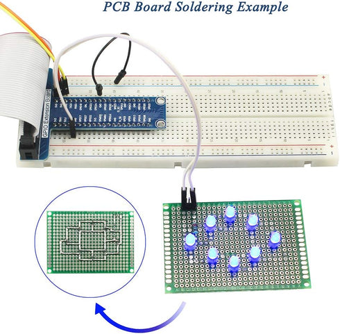 Electronics Component Fun Kit with E-Book, Upgraded Electronic Starter Kit for Arduino/Raspberry Pi