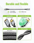 8K 1FT, 2.1 8K@60Hz 4K@120Hz, 48Gbps HDMI Extension Cable HDMI Extender Support High Speed HDMI Male to Female Adapter