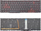 Replacement Keyboard with Red Backlight, Compatible with Acer Nitro 5 AN515-45/56/57/58, Predator Helios 300