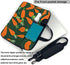 JIPOFD Happy carrot Print Structured Laptop Bag Oxford Cloth Briefcase Padded Shoulder Case with Front Pockets