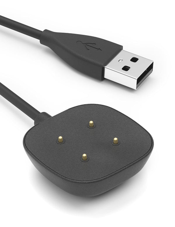 Charger for Fitbit Versa 4 & Sense 2, Replacement 3.3Ft Fast Charging Cable Dock for Fitbit Sense/Sense 2/Versa 3/Versa