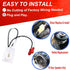 72-5602 Car Replacement Door Speaker Wiring Harness for 2011-2021 Ford F-150, Fusion, Escape, Focus, 2 PCS