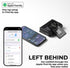 Rolling Square Aircard Wallet Tracker - Bluetooth Wallet Finder (2-Pack) with NFC/QR Code, Find My Network