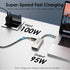 WAVLINK 4K 100W 3 USB-A2.0 Laptop Docking Station, Triple Docking Station with Dual HDMI, DP, PD in, for Wireless