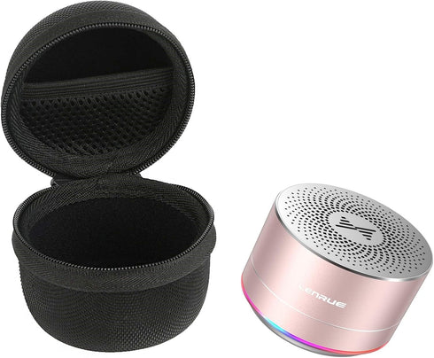 LENRUE Portable Wireless Bluetooth Speaker with Built-in Mic, Handsfree Call, AUX Line, HD Sound and Bass for iPhone